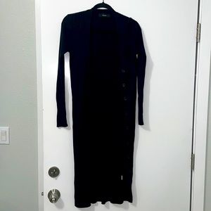 ***BLACK LONG CARDIGAN***